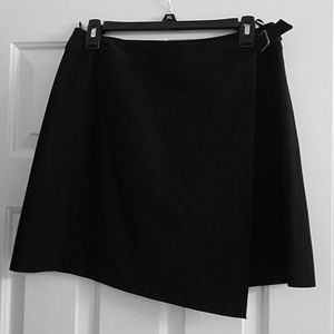 Wrap mini skirt